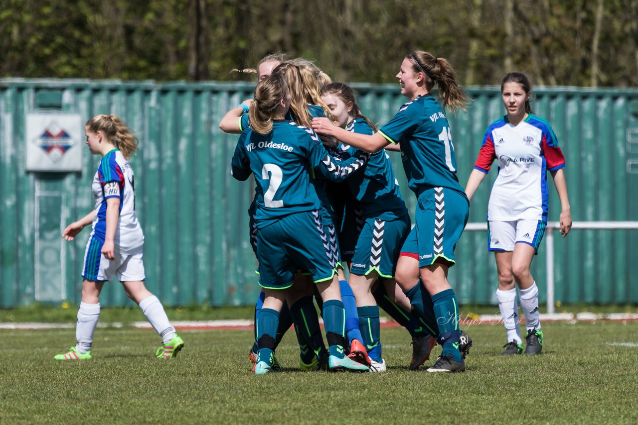 Bild 481 - wBJ VfL Oldesloe - SV Henstedt Ulzburg : Ergebnis: 3:3